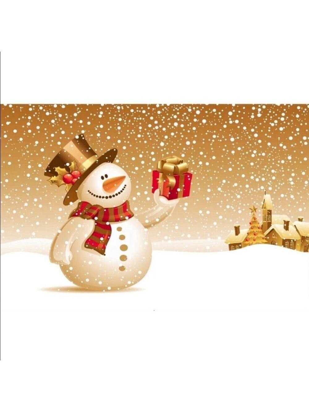 100 10X13 Snowman Christmas Poly Mailers Shipping Envelopes Bags PRICE IS FIRM - Picture 2 of 2